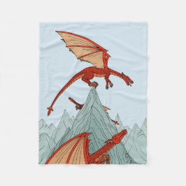 De eerste aan de top Wins. Fleece Deken