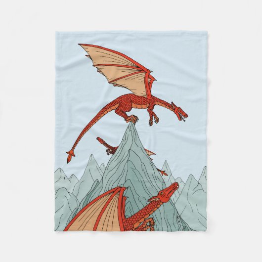 De eerste aan de top Wins. Fleece Deken (Voorkant)