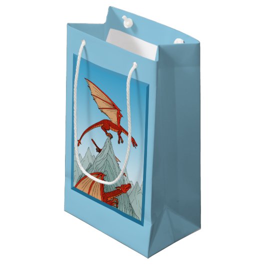 De eerste aan de top Wins. Klein Cadeauzakje (Voorkant Gekanteld)