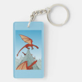 De eerste aan de top Wins. Sleutelhanger (achterkant)