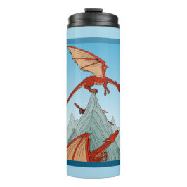 De eerste aan de top Wins. Thermosbeker