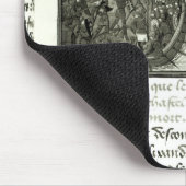 De eerste aanval op band muismat (Hoek)