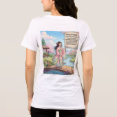 De eerste adem van de lente: de Sakurabrug Tri-Blend Shirt (Achterkant)