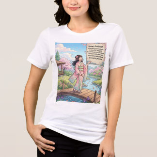De eerste adem van de lente: de Sakurabrug Tri-Blend Shirt