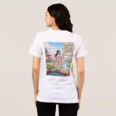 De eerste adem van de lente: de Sakurabrug Tri-Blend Shirt (Achterkant volledig)