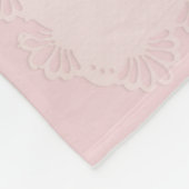 De eerste affirmaties van baby | positieve kwekeri fleece deken (Hoek)