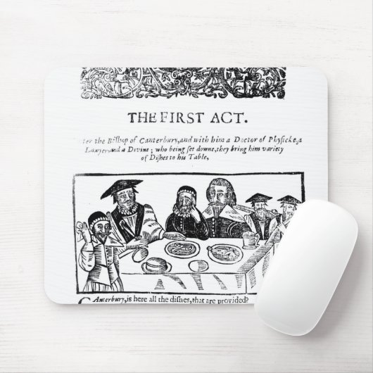 De eerste akte, een satirisch spel tegen muismat (Met muis)