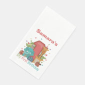 De eerste 'Birthday Paper Guest Towels' van Little Servet (Hoek)