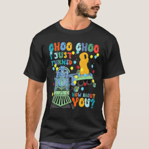 De eerste 'Birthday Train Party' Choo Choo Ik draa T-shirt
