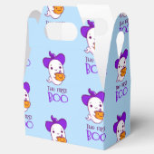 De eerste boeg van Halloween Blue Bedankdoosjes (Geopend)