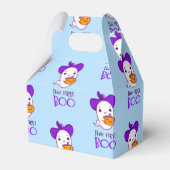 De eerste boeg van Halloween Blue Bedankdoosjes (Voorkant Zijde)