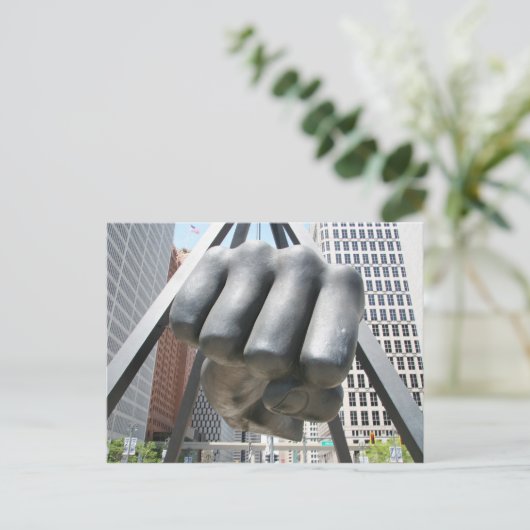 De eerste briefkaart (Staand voorkant)