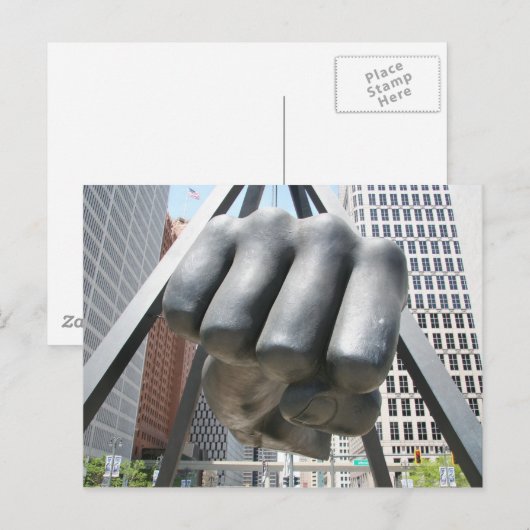 De eerste briefkaart (Voorkant / Achterkant)