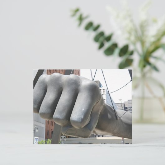 De eerste briefkaart (Staand voorkant)