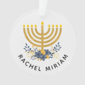 De eerste Chanoeka van de baby | Gedateerde Keepsa Ornament (voorkant)