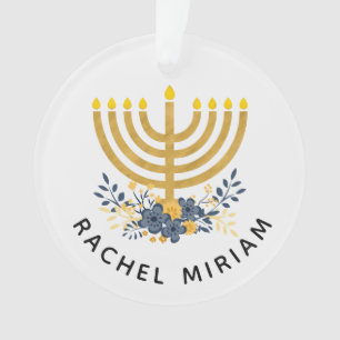 De eerste Chanoeka van de baby   Gedateerde Keepsa Ornament