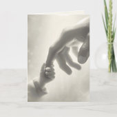 De eerste connectie van de baby kaart (Voorkant)