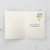 De eerste connectie van de baby kaart (Binnen)