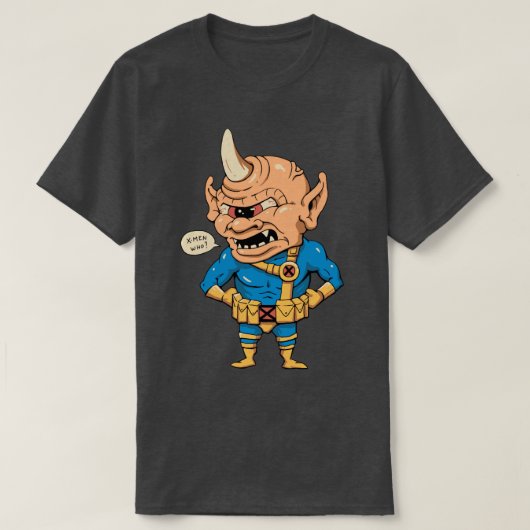 De eerste cyclops t-shirt (Design voorkant)