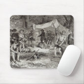 De eerste dag in Jamestown Muismat (Met muis)