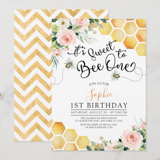 De eerste dag van de bijendag is fijn om een eerst kaart (Voorkant / Achterkant)