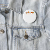 De Eerste Dag Van De Herfst Hallo Herfst Ronde Button 5,7 Cm (In situ)
