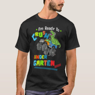 De eerste dag van de kleuterschool ben ik klaar om t-shirt