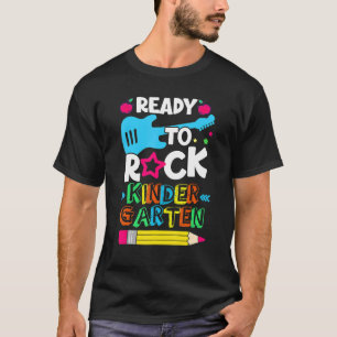 De eerste dag van de kleuterschool die klaar is om t-shirt