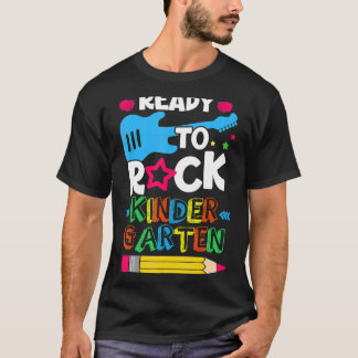 De eerste dag van de kleuterschool die klaar is om t-shirt
