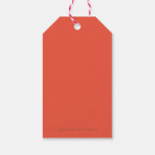 De eerste dag van de schooldag is terug naar de sc cadeaulabel (Achterkant)