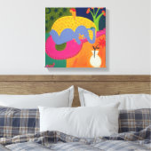 De eerste dagen van Joaquin 1997 Canvas Afdruk (Insitu (Slaapkamer))