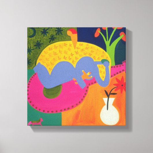 De eerste dagen van Joaquin 1997 Canvas Afdruk (Voorkant)