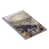 De eerste daling door de Koojah-pas, van 'S Notitieboek (Rechterzijde)