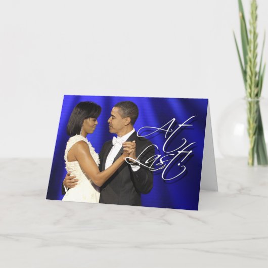 De Eerste Dans van Obama - uiteindelijk Kaart (Voorkant)