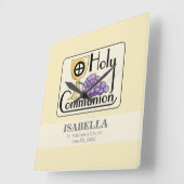 De eerste de Personaliseerbare Druiven en Kop van Vierkante Klok (Hoek)