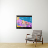 De eerste eeuw van de kaart van Israël Wandkleed (In Situ (horizontaal))