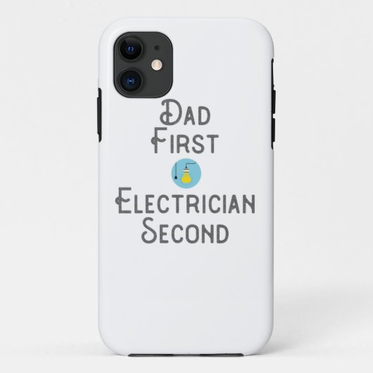 De eerste elektricien van de eerste elektricien Case-Mate iPhone case (Achterkant)