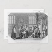 De eerste Engelse vertaling van de Bijbel Briefkaart (Voorkant / Achterkant)