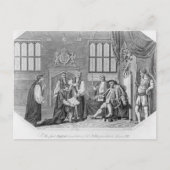 De eerste Engelse vertaling van de Bijbel Briefkaart (Voorkant)