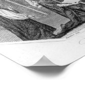 De eerste Engelse vertaling van de Bijbel Poster (Hoek)