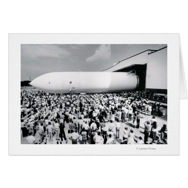 De eerste externe tank voor de ruimtevaart (Voorkant Horizontaal)