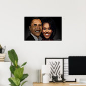 De eerste ezelolie poster (Thuiskantoor)