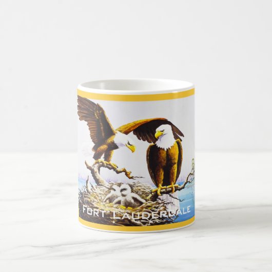 De eerste familie koffiemok (Center)