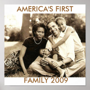 De eerste familie van Amerika in 2009 Poster