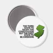 De eerste geweldige staat magneet (Voorkant / Achterkant)