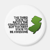 De eerste geweldige staat magneet (Voorkant)