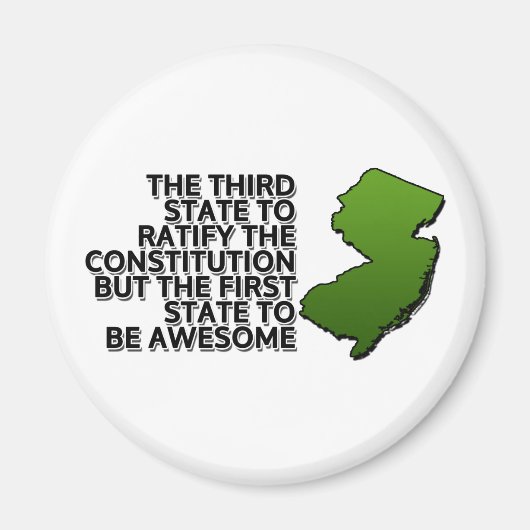 De eerste geweldige staat magneet (Voorkant)