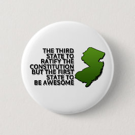 De eerste geweldige staat ronde button 5,7 cm