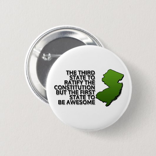 De eerste geweldige staat ronde button 5,7 cm (Voorkant /achterkant)