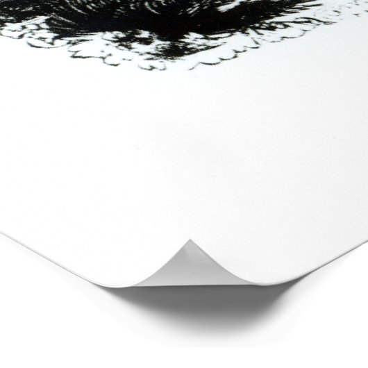 De eerste grasmaaier (graving) (foto) poster (Hoek)